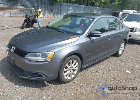 2011 Volkswagen Jetta 2.5L Se из США, поврежденный, VIN 3VWDZ7AJXBM344262